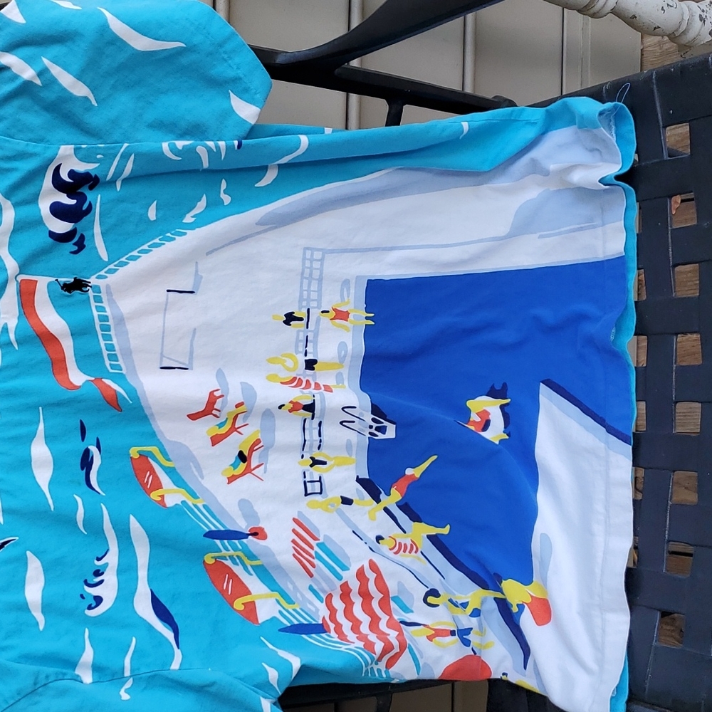 Polo Ralph Lauren cruise ship graphic tee L